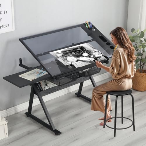 Art & Craft Kortingscode - Drafting Table for Artists, Height Adjustable