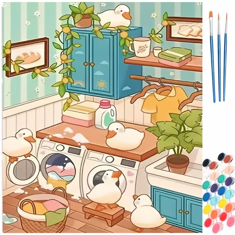Tv Art And Craft - Paint By Numbers Kit for Adults