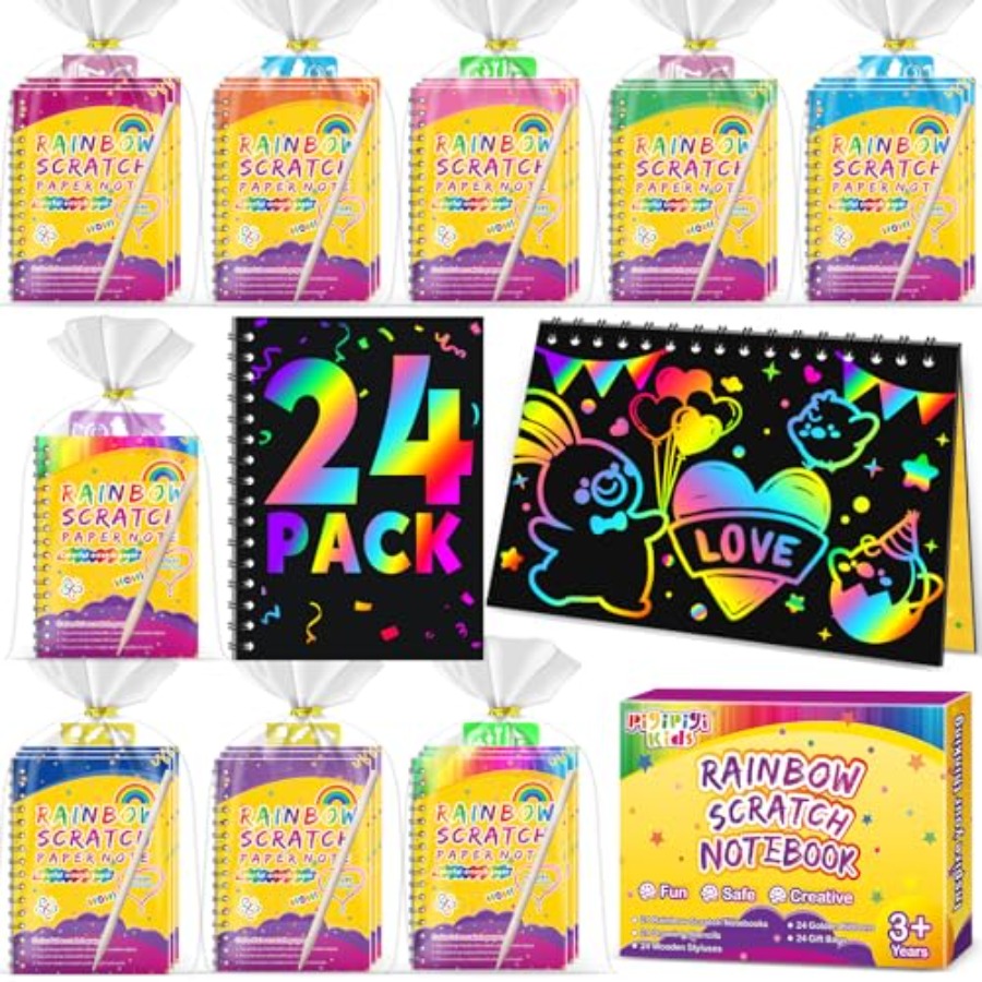 Art Craft Book - Party Favors for 4-8-12: 24 Pack