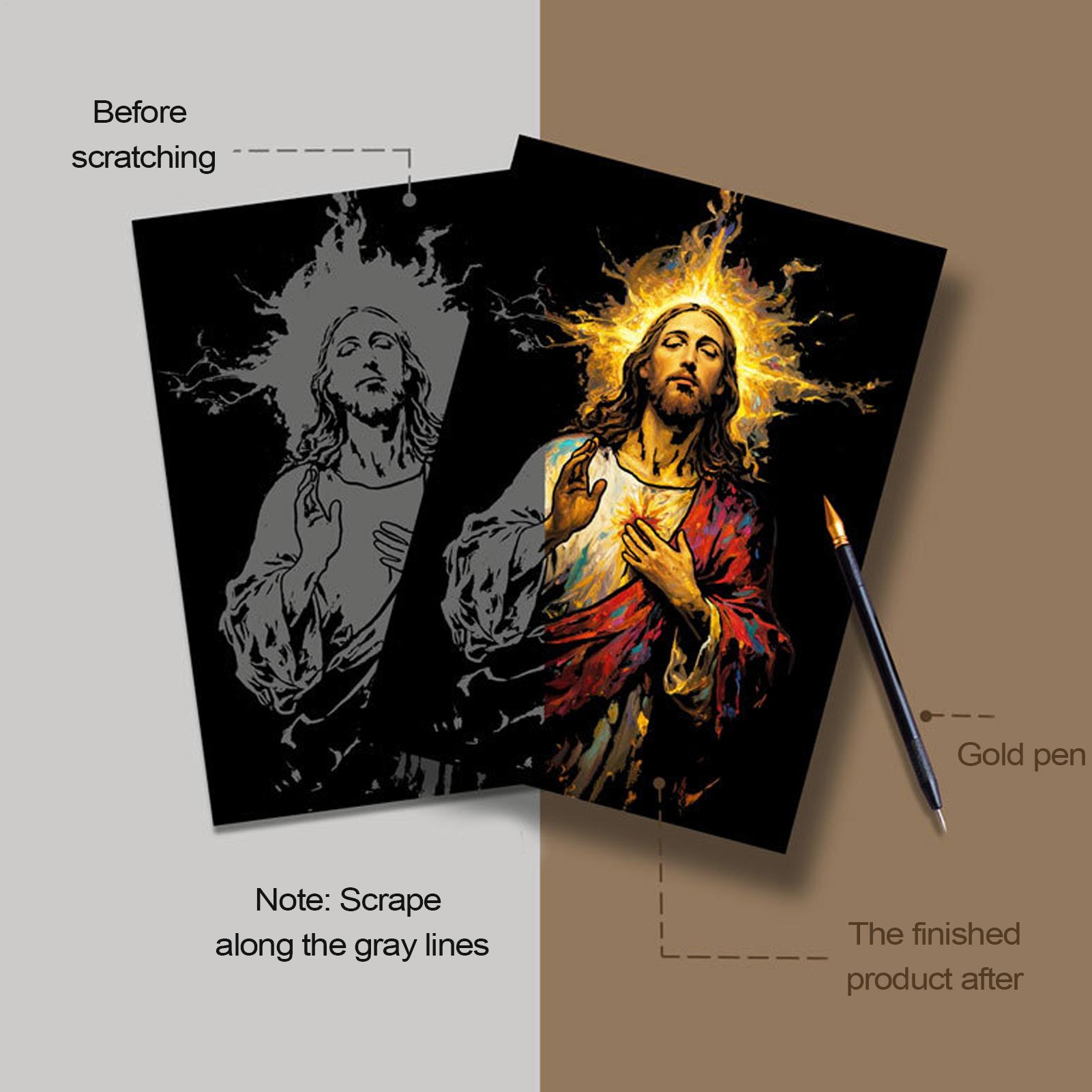 Scratch Book Jesus Scratch Pai - Art Craft Book recensione e prezzo