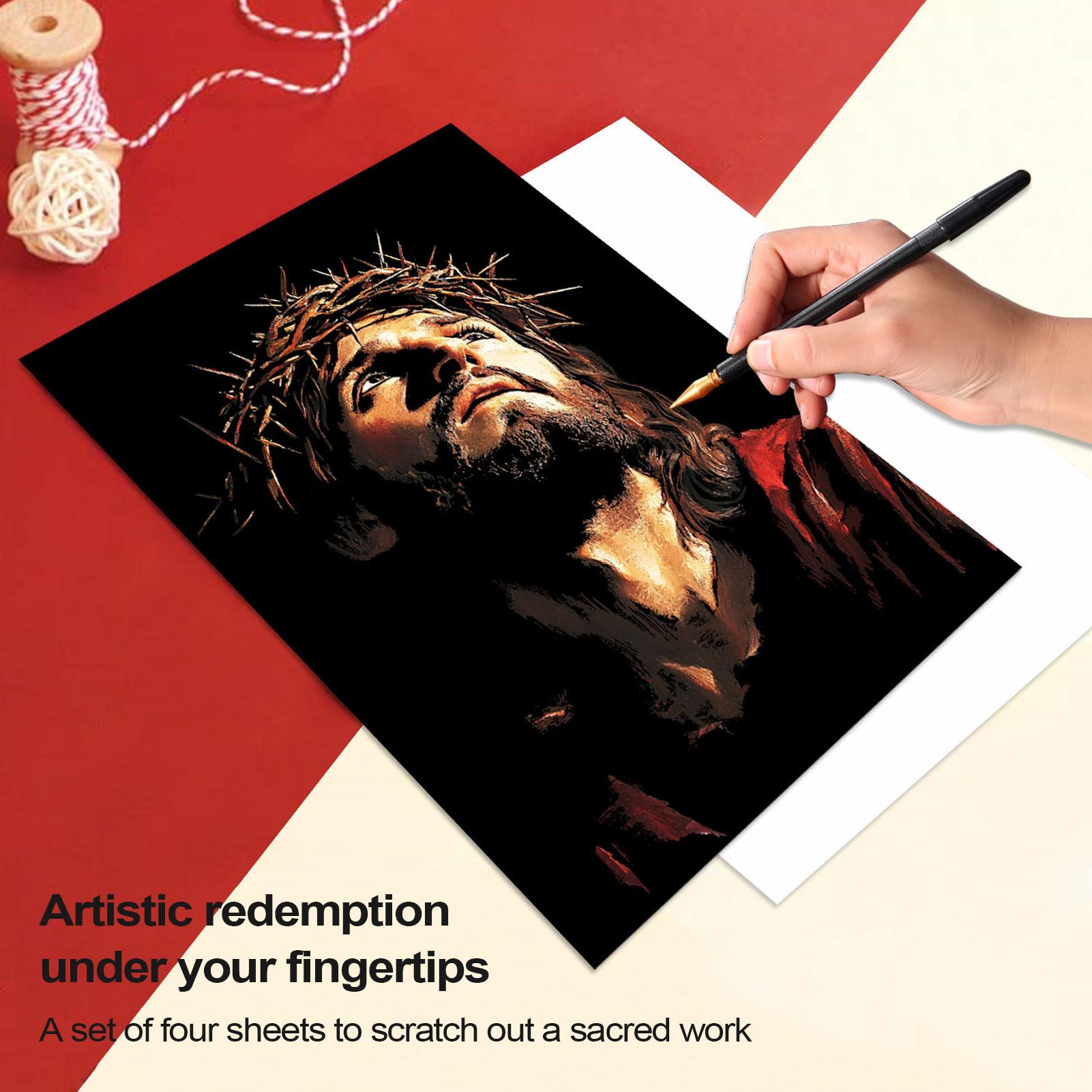 Scratch Book Jesus Scratch Pai - Art Craft Book recensione e prezzo