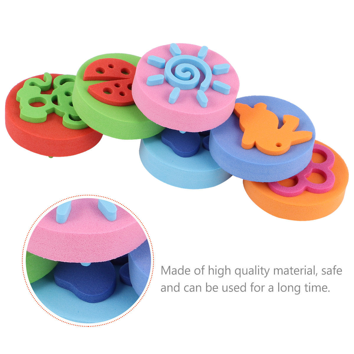 12Pcs Creative Painting Stampe - Art Craft For Preschool recensione e prezzo