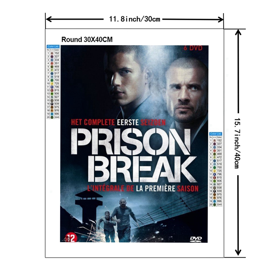 5D Prison Break TV Diamond Art - Tv Art And Craft recensione e prezzo