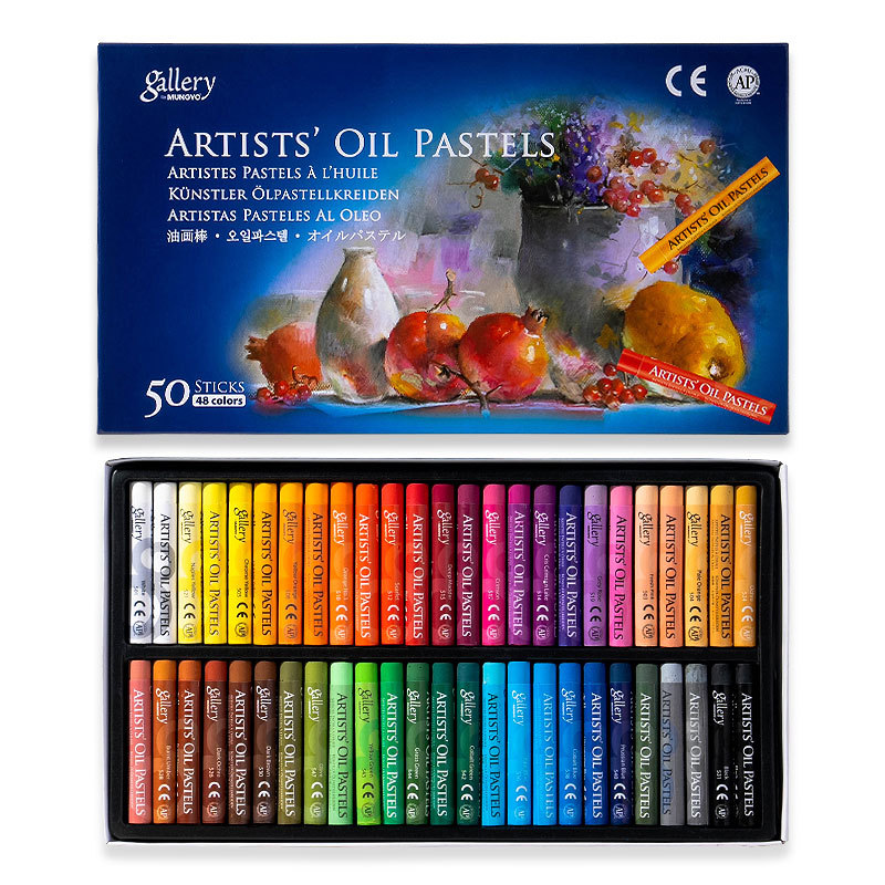 12-50 Colors Oil Pastel Soft S - Chalk Pastel Set recensione e prezzo