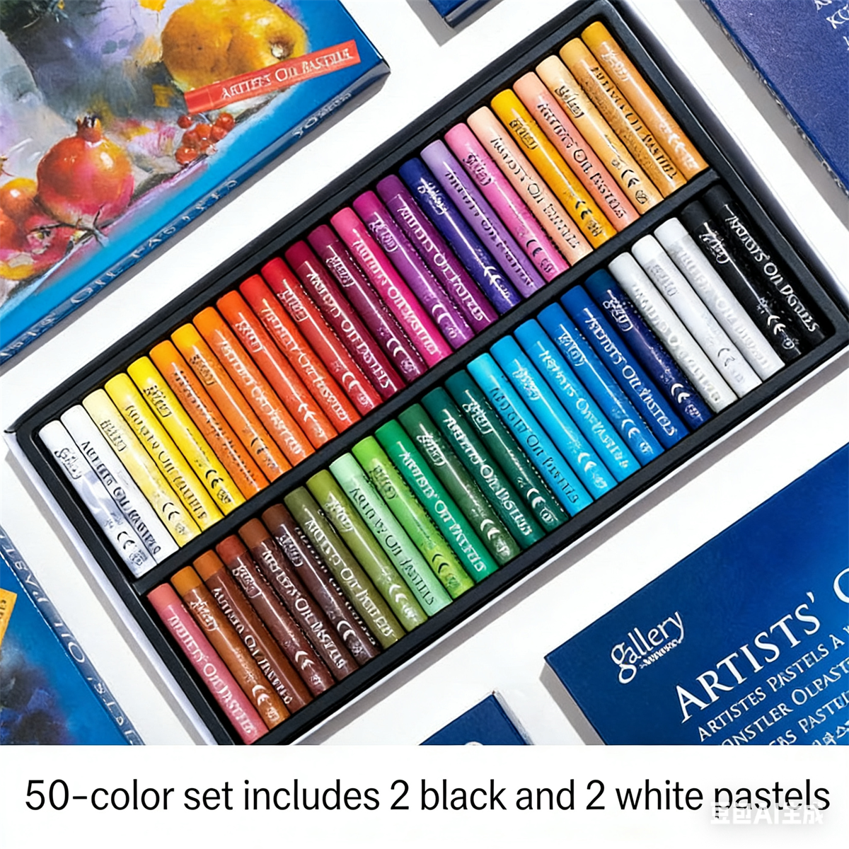 12-50 Colors Oil Pastel Soft S - Chalk Pastel Set recensione e prezzo