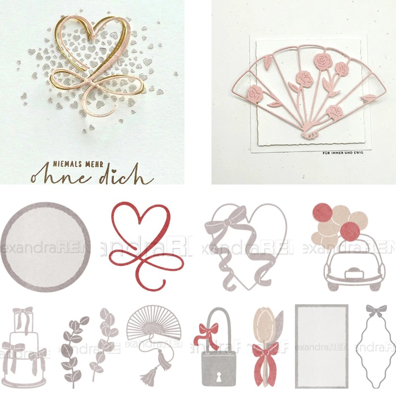 'Wavy-edged Frame with Bow Met - Stencil Cutting Plotter recensione e prezzo