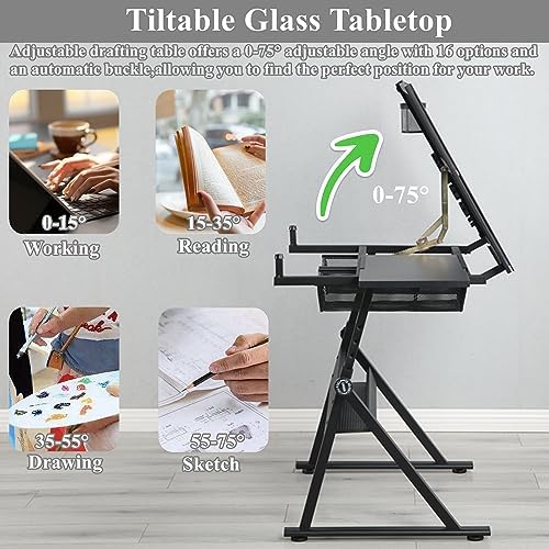 Drafting Table for Artists, He - Art & Craft Kortingscode recensione e prezzo