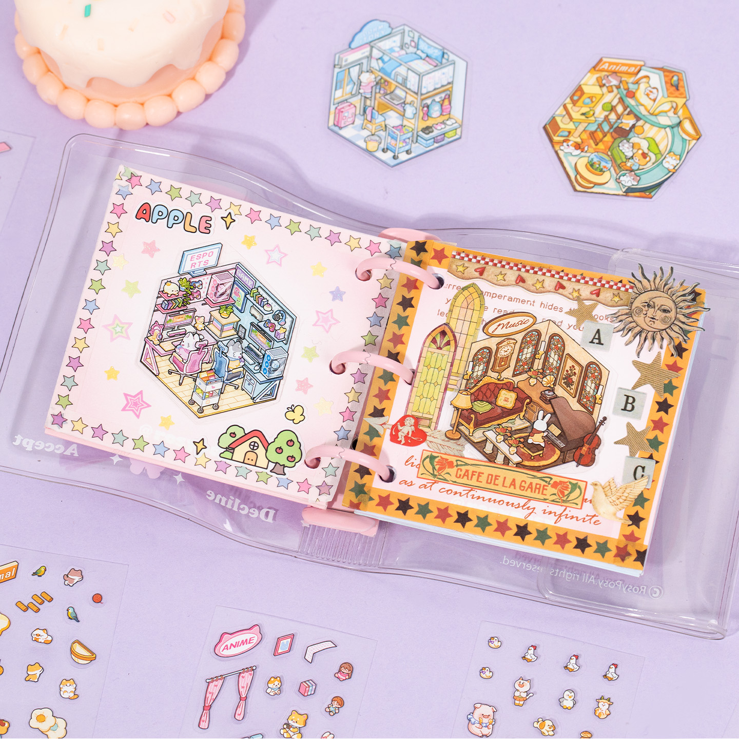 13 Sheets/Book Mini Cute Micro - Art Craft Book recensione e prezzo