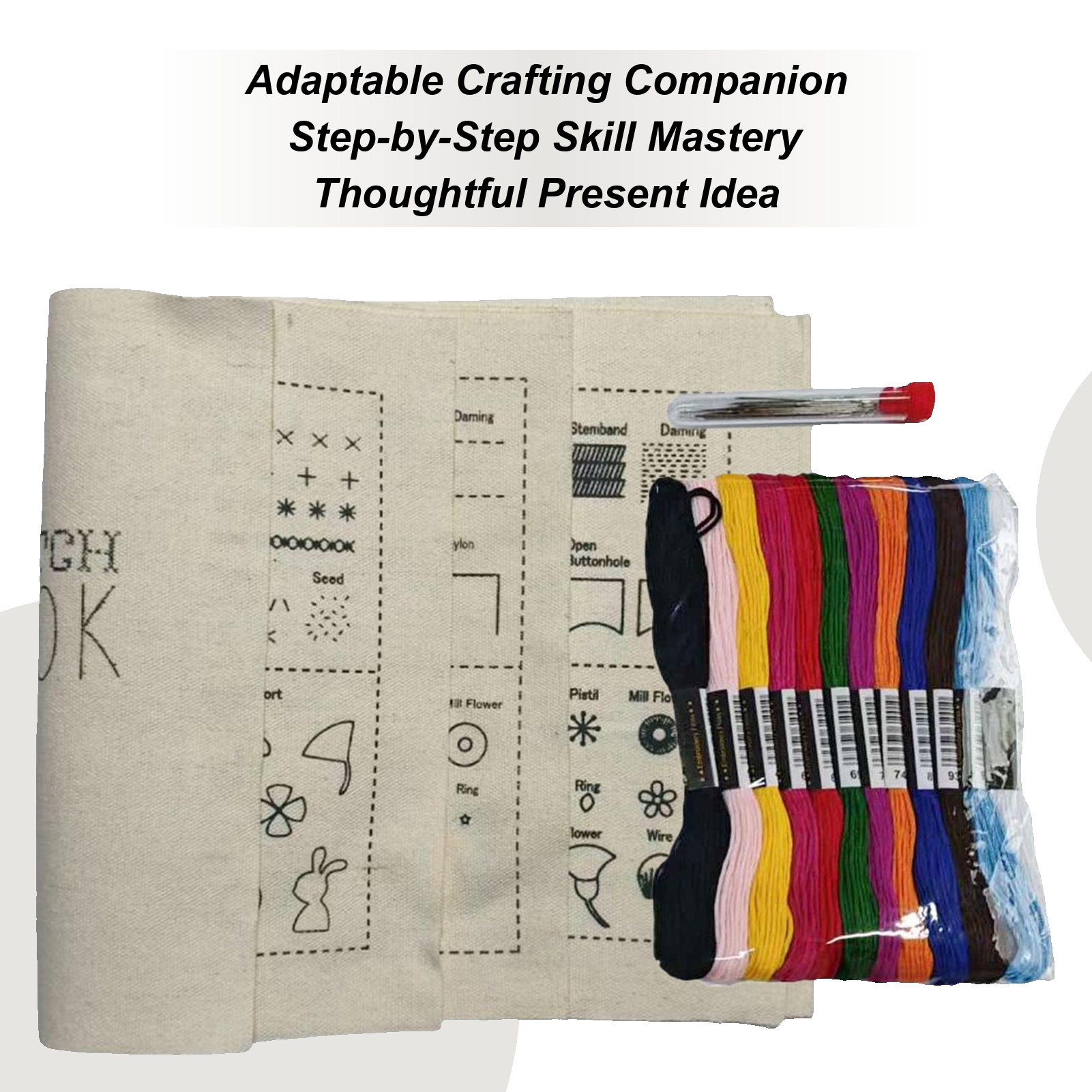 DIY Embroidery Needle Thread B - Art Craft Book recensione e prezzo