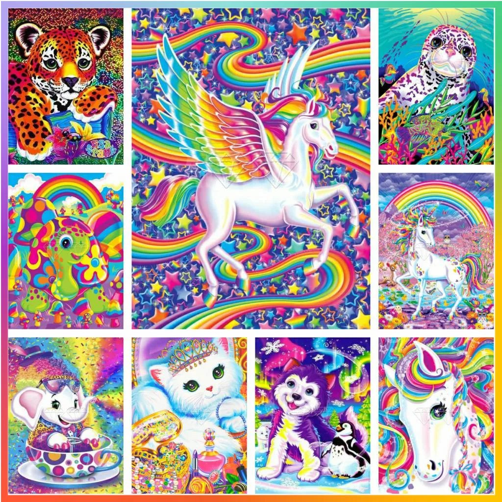 1PC frameless Paint Cartoon An - Art Craft Unicorn recensione e prezzo