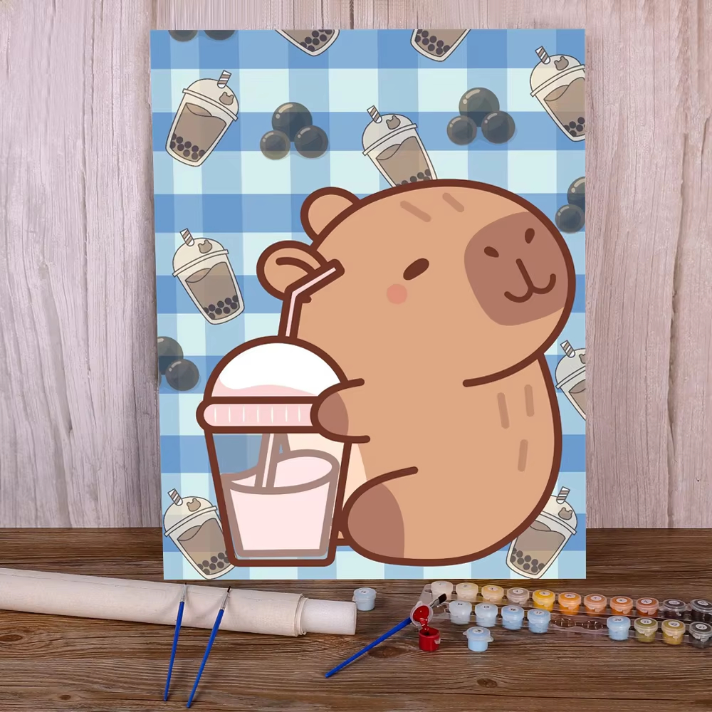 Cartoon Animal Paint By Number - Tv Art And Craft recensione e prezzo
