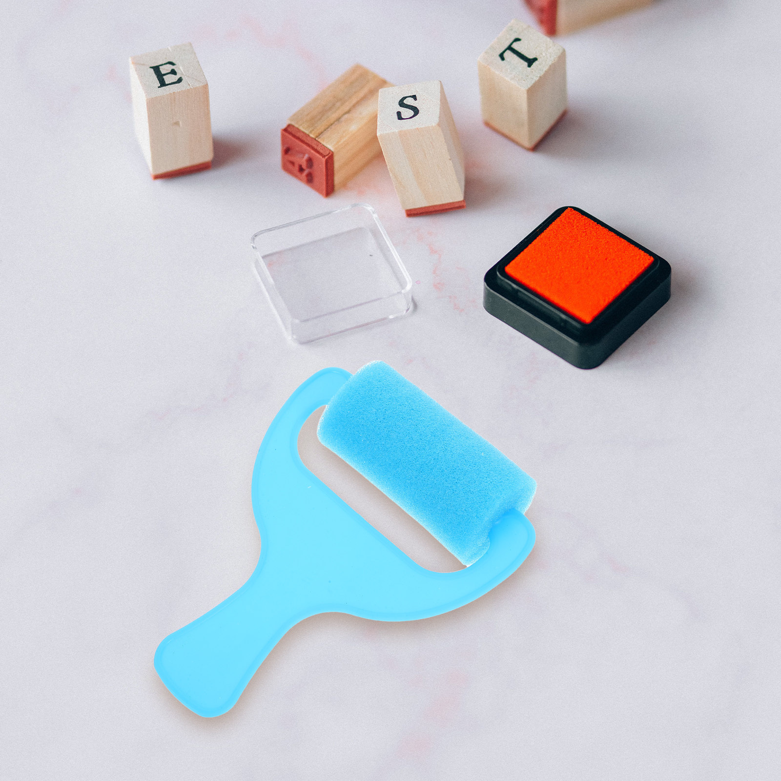 12Pcs Sponge Stamp Roller Brus - Art Craft For Preschool recensione e prezzo