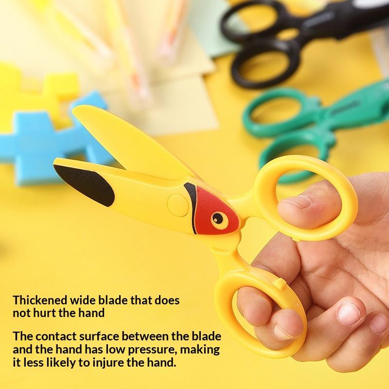 3Pcs Kids Plastic Scissors Cut - Art Craft For Preschool recensione e prezzo