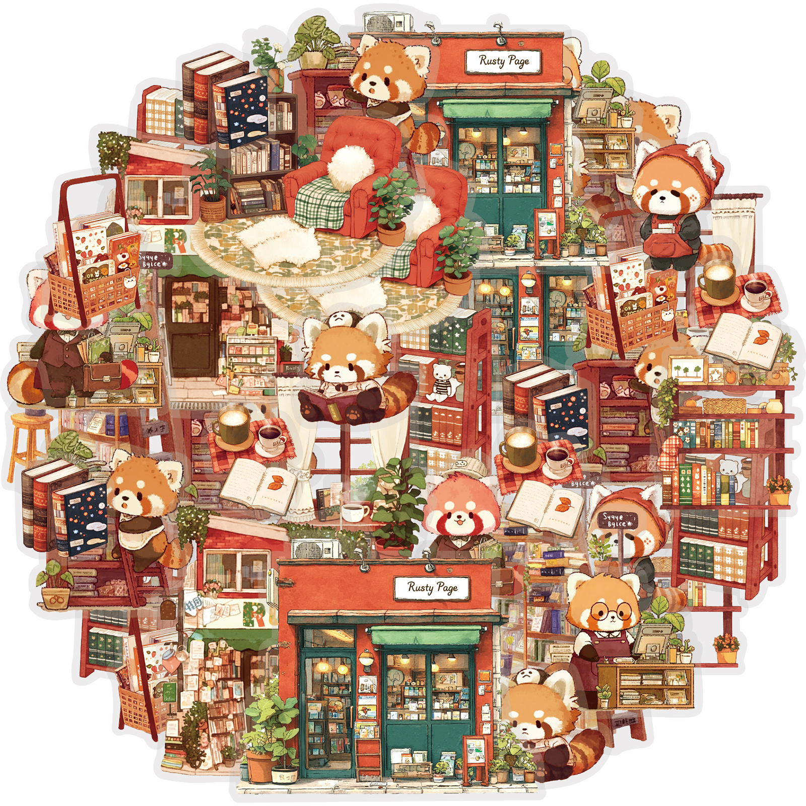 Etori Life 15Pcs Cute Red Red  - Art Craft Book recensione e prezzo
