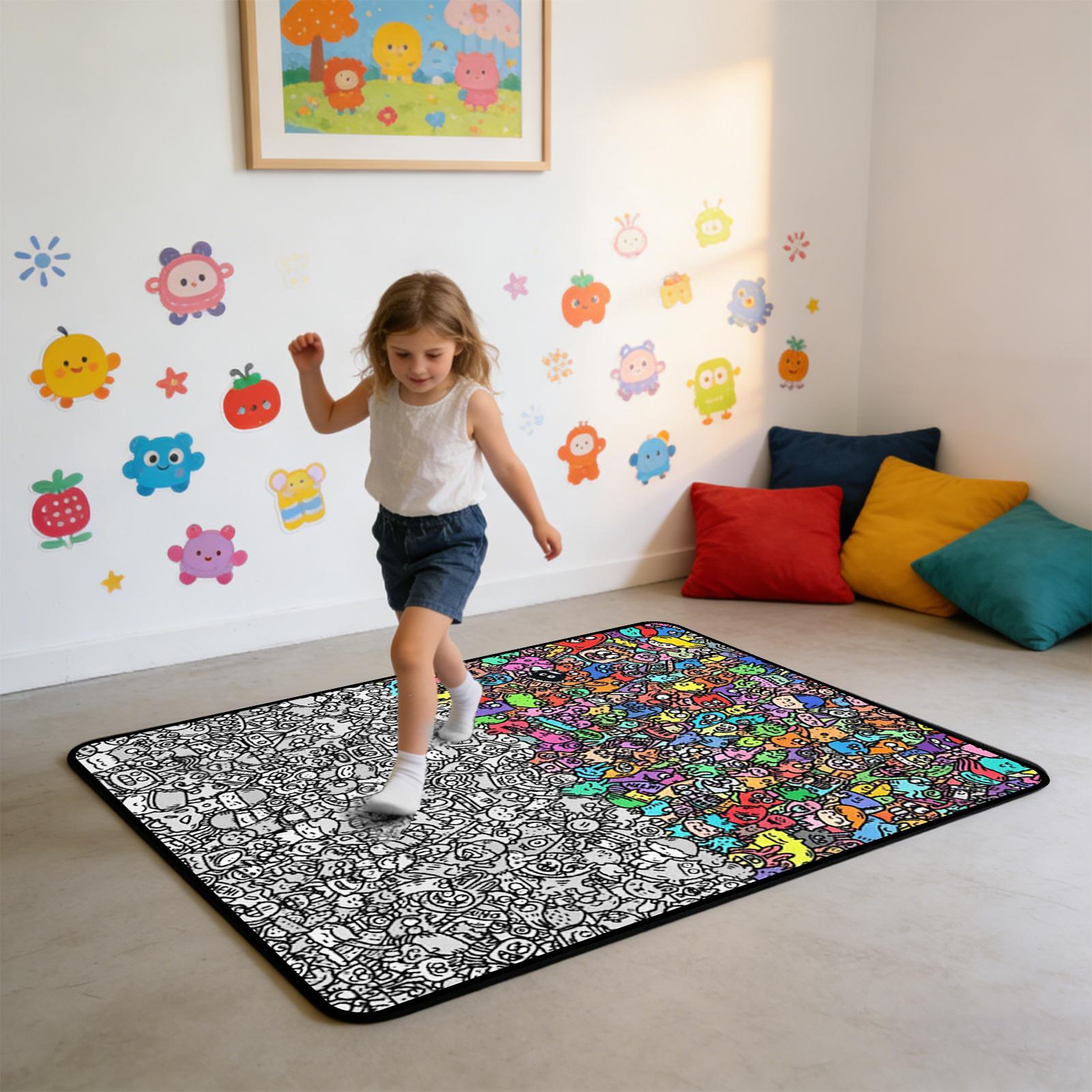 Coloring Blanket DIY Washable  - Art Craft For Preschool recensione e prezzo