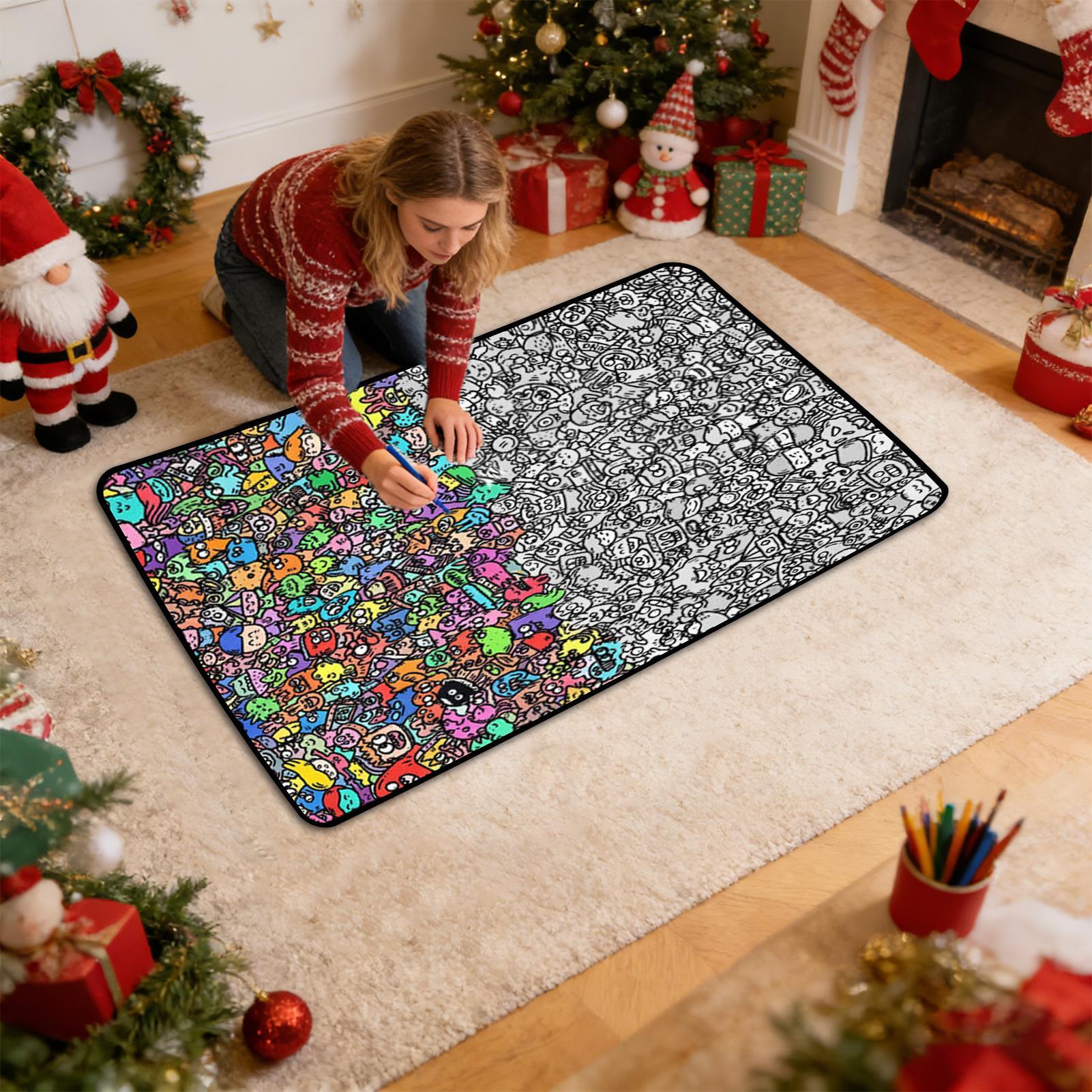 Coloring Blanket DIY Washable  - Art Craft For Preschool recensione e prezzo