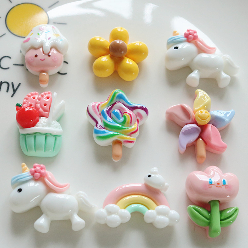 10 Pcs New Mini Cute Cartoon U - Art Craft Unicorn recensione e prezzo