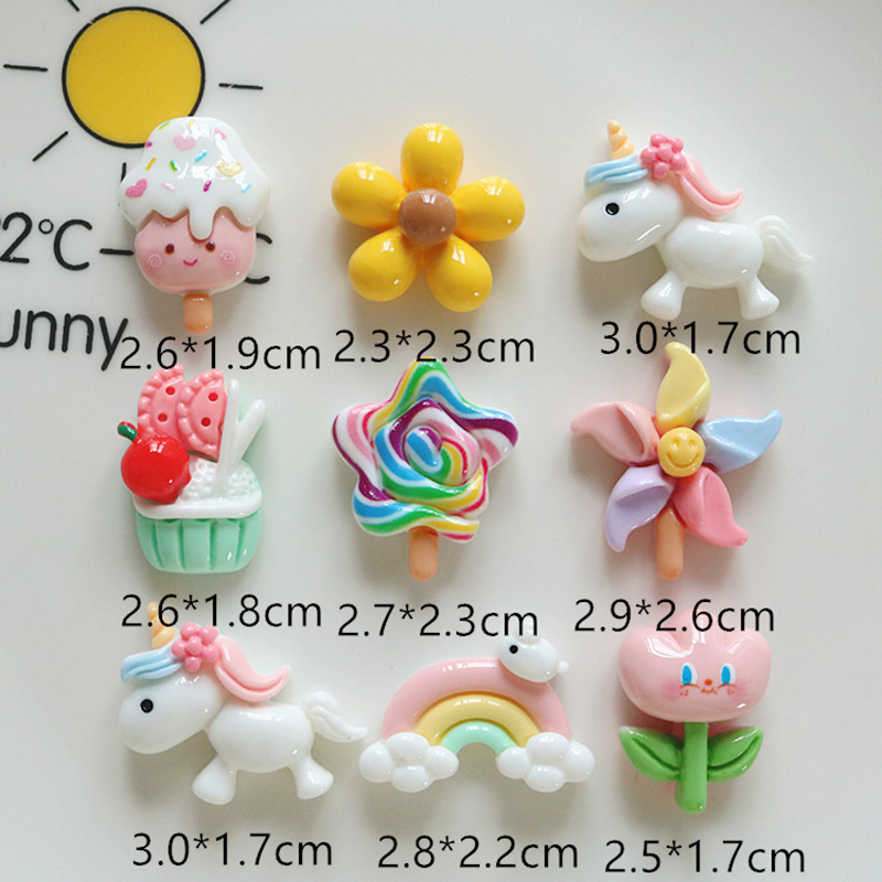 10 Pcs New Mini Cute Cartoon U - Art Craft Unicorn recensione e prezzo