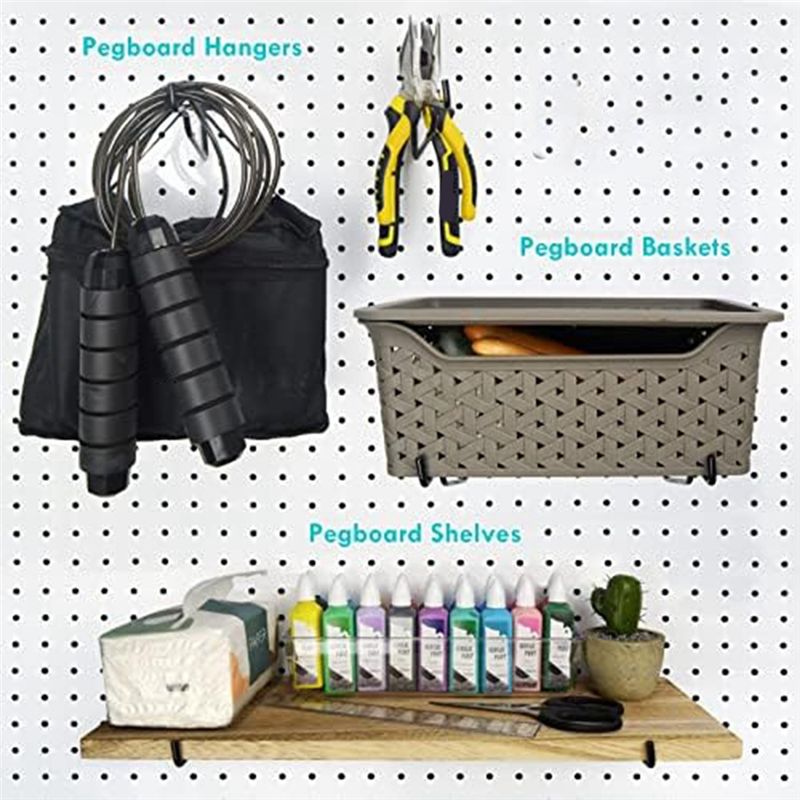 75STO-Peg Board Shelf Hooks, 8 - Art Craft Organizer recensione e prezzo