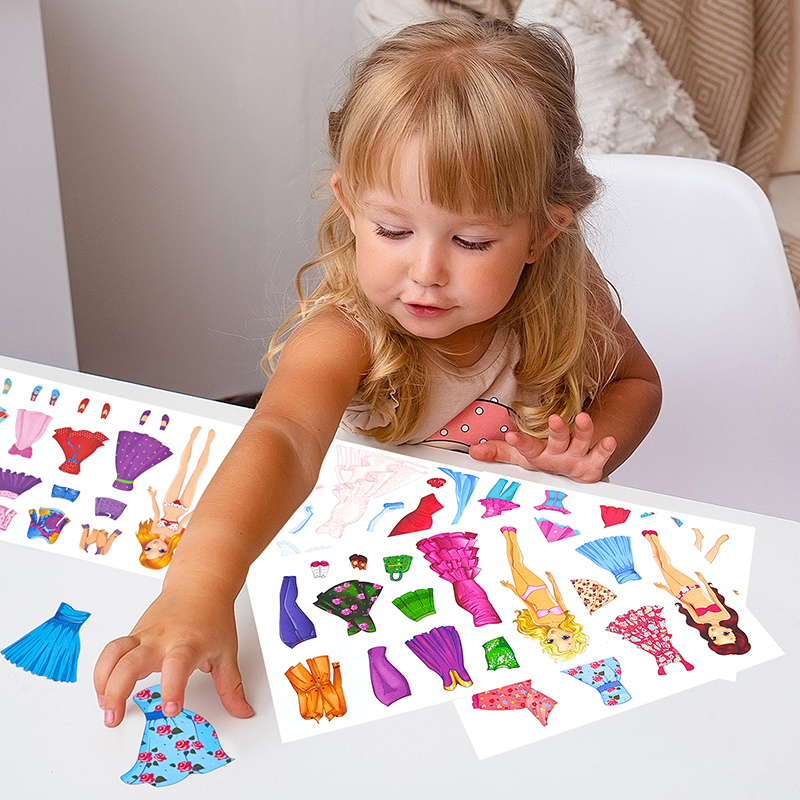 Dress Up Stickers Make Your Ow - Art Craft For Preschool recensione e prezzo