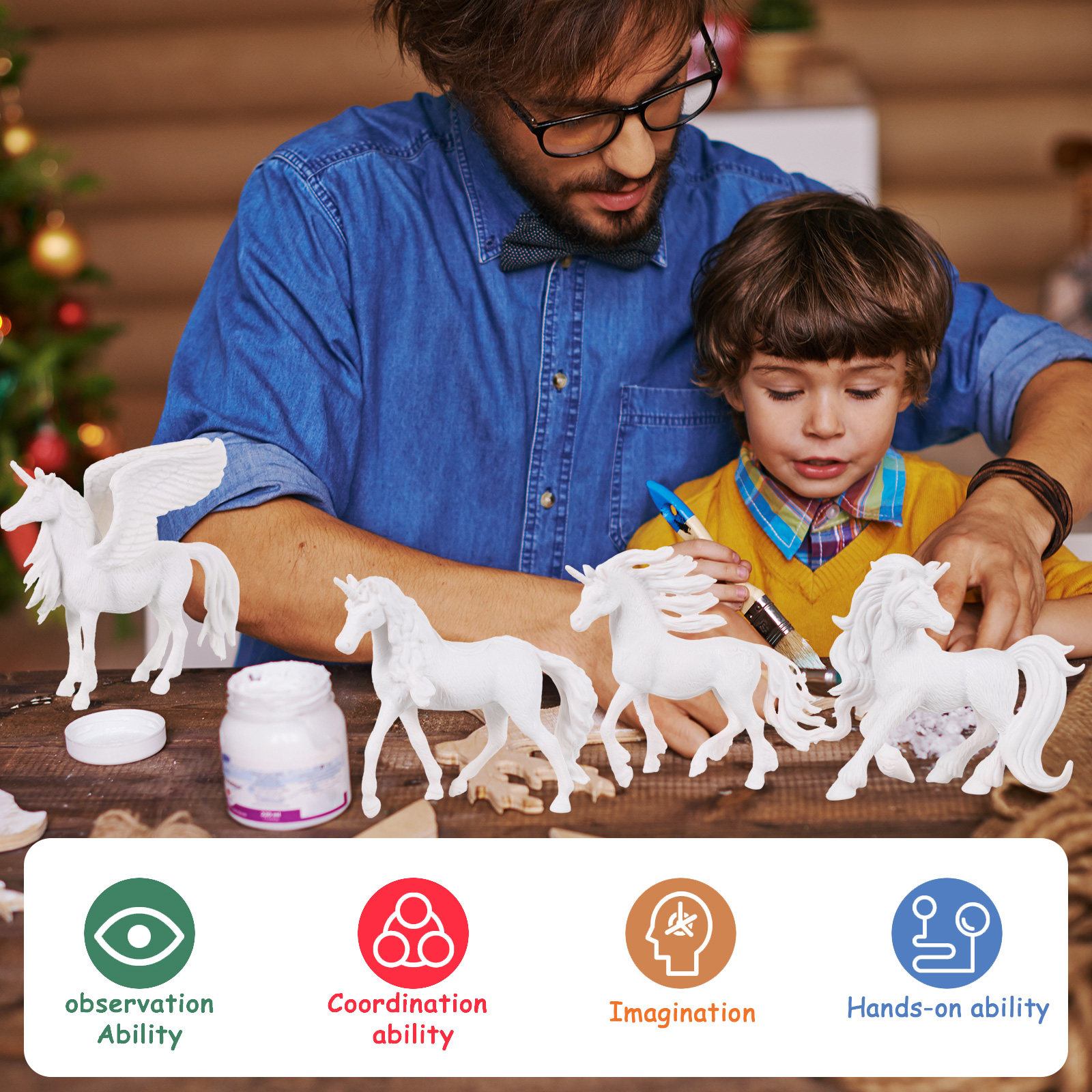 Ceramic Unicorn Figures for Pa - Art Craft Unicorn recensione e prezzo