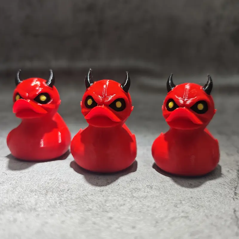 3D Printed Devil Duck Statue D - Art Craft Duck recensione e prezzo