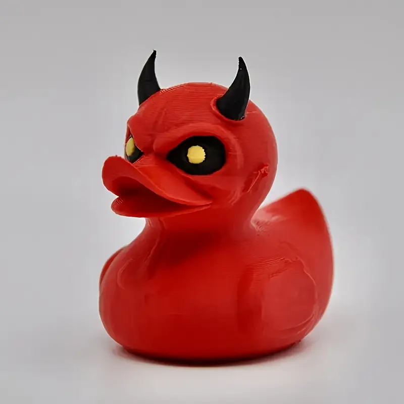 3D Printed Devil Duck Statue D - Art Craft Duck recensione e prezzo