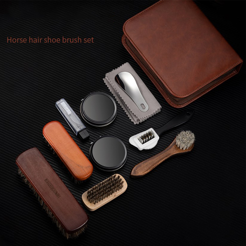 HorseHair Shoe Brush Set Leath - Leather Tooling Kit recensione e prezzo
