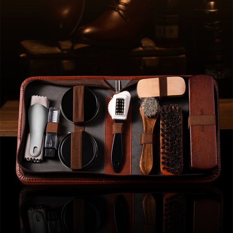 HorseHair Shoe Brush Set Leath - Leather Tooling Kit recensione e prezzo