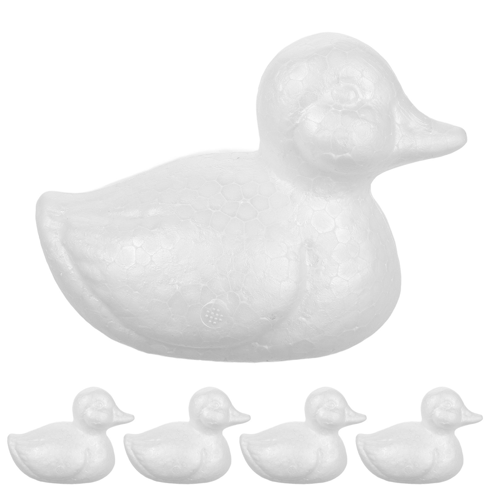 5pcs Foam Duck Shapes White Po - Art Craft Duck recensione e prezzo