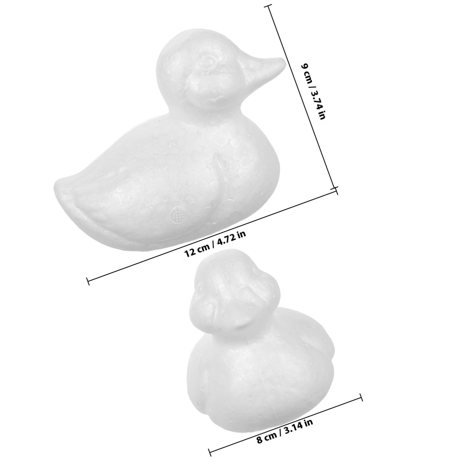 5pcs Foam Duck Shapes White Po - Art Craft Duck recensione e prezzo