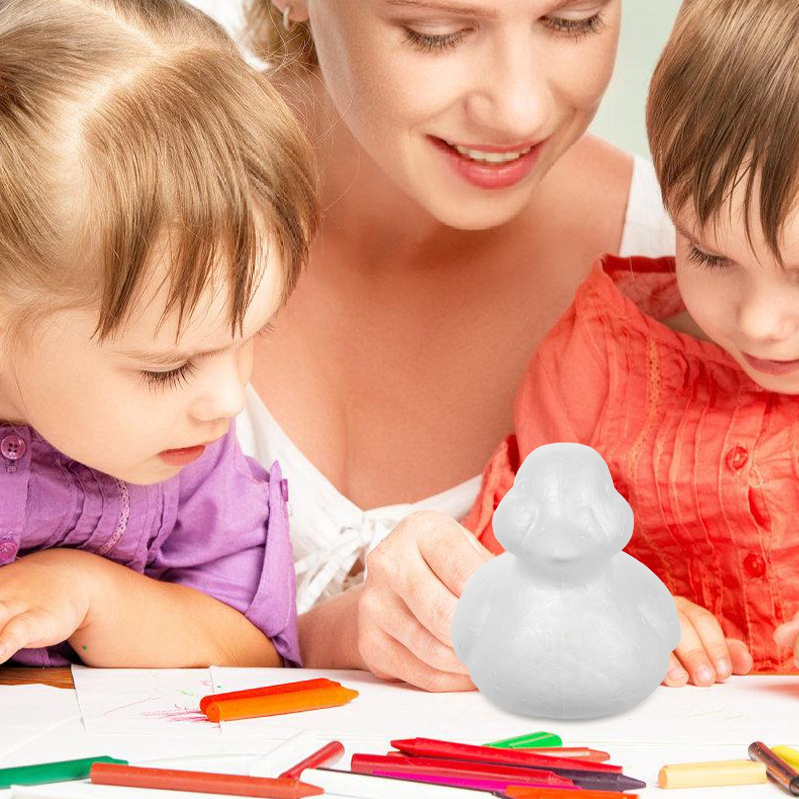 5pcs Foam Duck Shapes White Po - Art Craft Duck recensione e prezzo