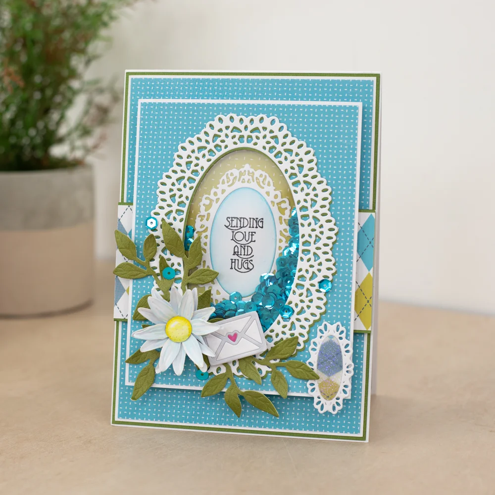 Ornate Oval Floral Lace Doily  - Stencil Cutting Plotter recensione e prezzo