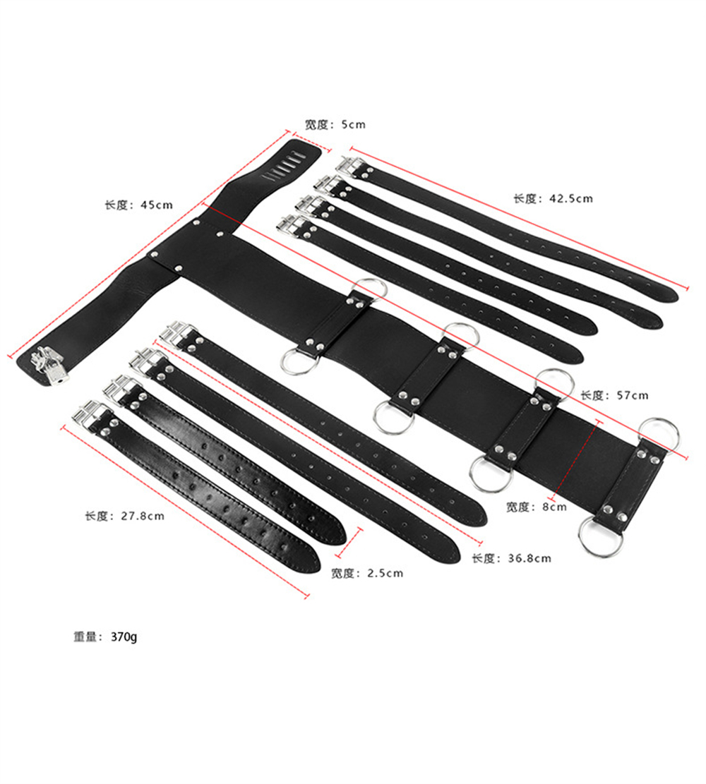 Bed Restraint Set Couple Sex T - Leather Tooling Kit recensione e prezzo
