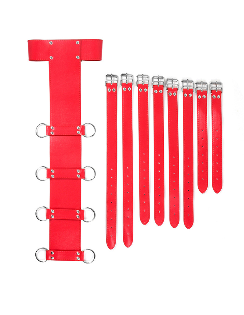 Bed Restraint Set Couple Sex T - Leather Tooling Kit recensione e prezzo