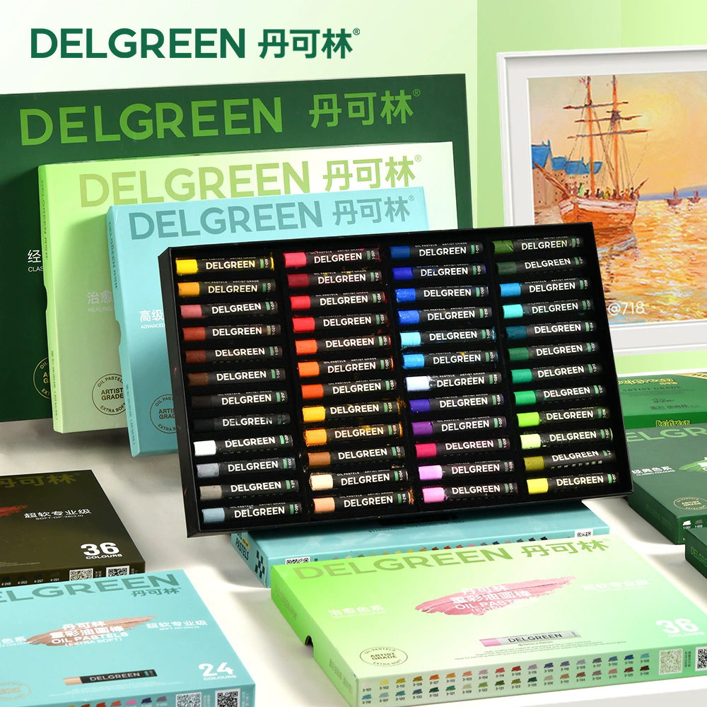 DELGREEN Artist Soft Oil Paste - Chalk Pastel Set recensione e prezzo