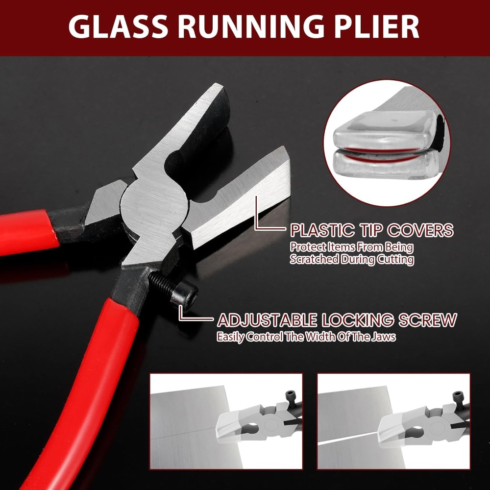 10PCS Glass Cutting Tool Kit,  - Leather Tooling Kit recensione e prezzo