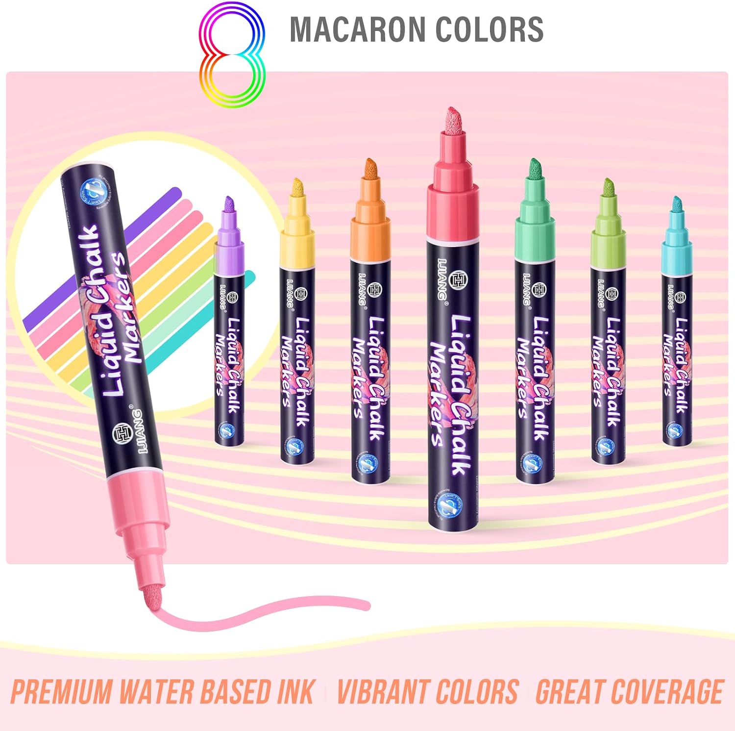 Pastel Chalk Markers 8 Colors, - Chalk Pastel Set recensione e prezzo