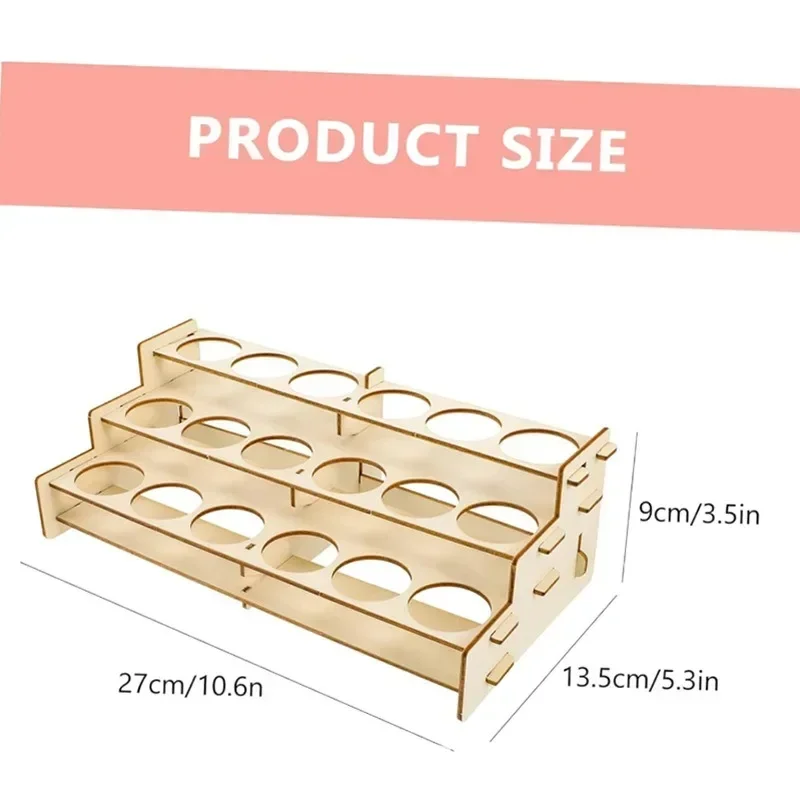 Wooden Paint Rack Organizer fo - Art Craft Organizer recensione e prezzo