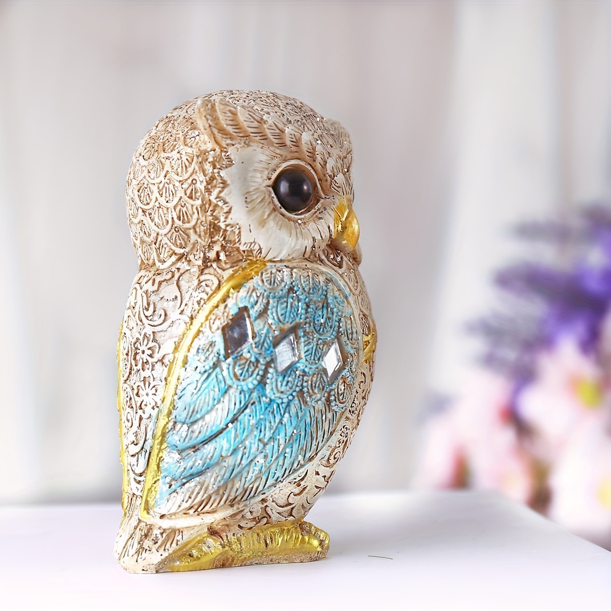 New Trendy Resin Owl Statue Vi - Tv Art And Craft recensione e prezzo