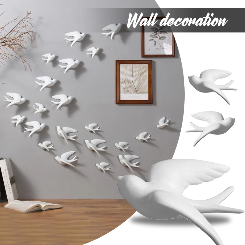 Creative Ceramic Birds Wall Ha - Tv Art And Craft recensione e prezzo