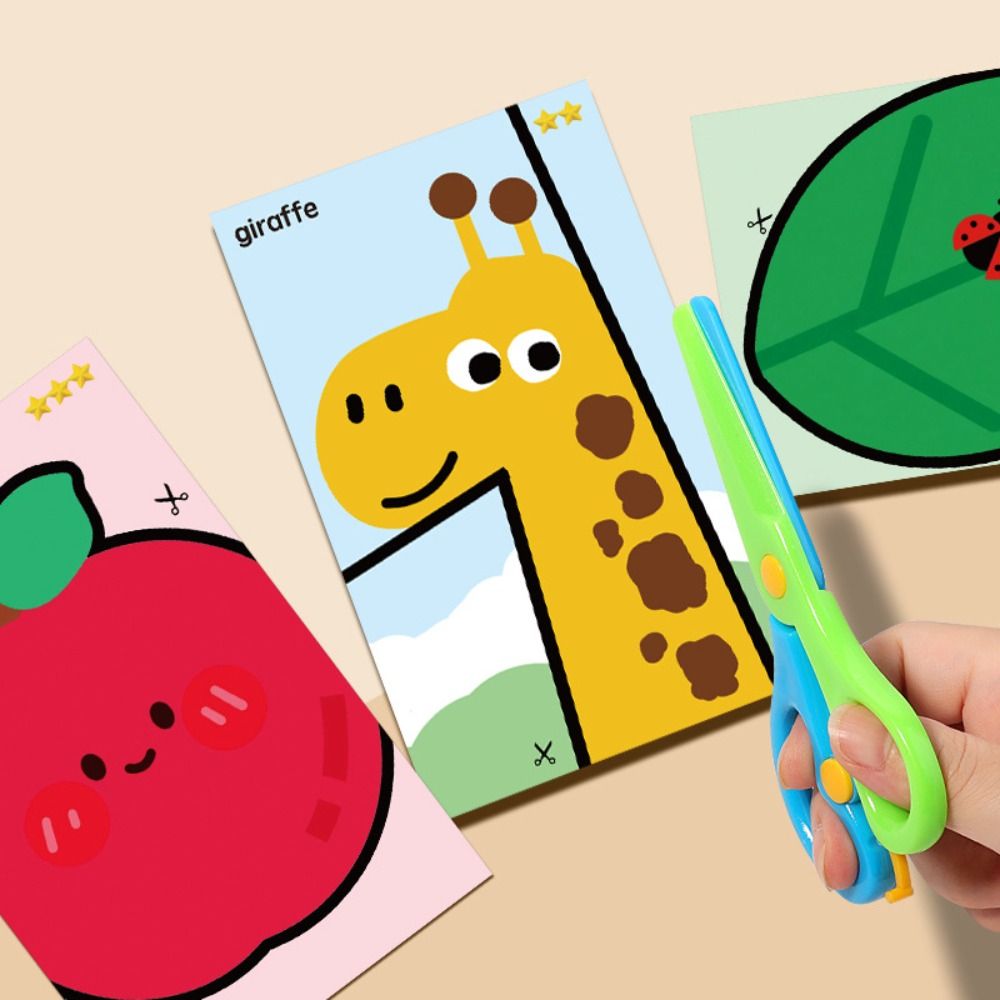 Safety Children Paper Cuttings - Art Craft For Preschool recensione e prezzo