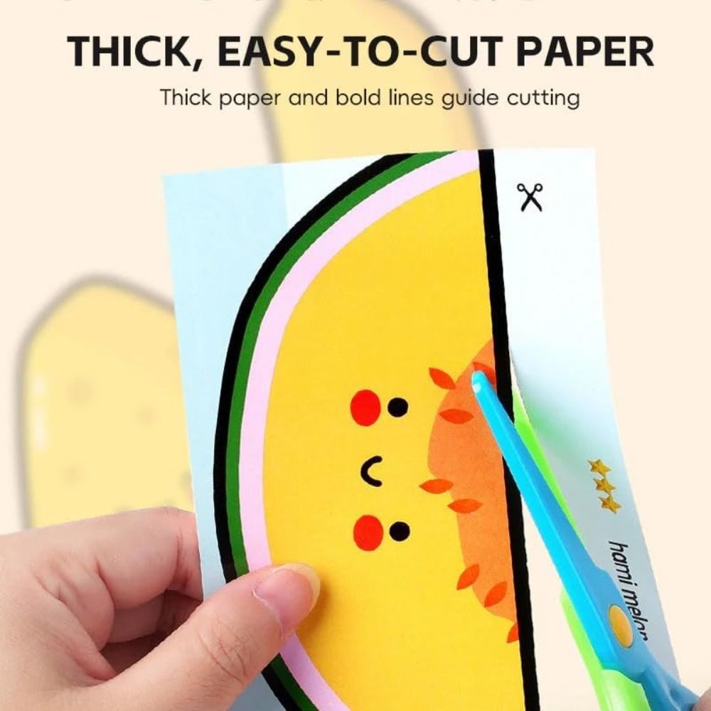 Safety Children Paper Cuttings - Art Craft For Preschool recensione e prezzo