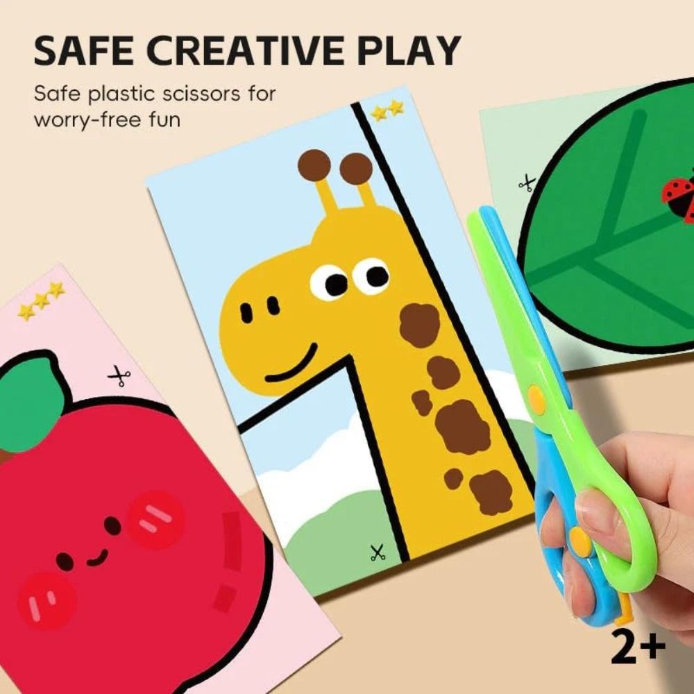 Safety Children Paper Cuttings - Art Craft For Preschool recensione e prezzo