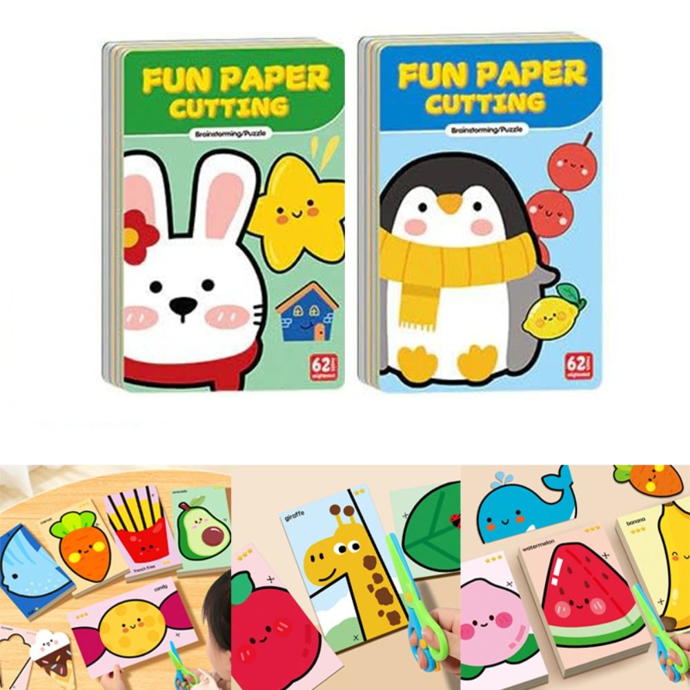 Safety Children Paper Cuttings - Art Craft For Preschool recensione e prezzo