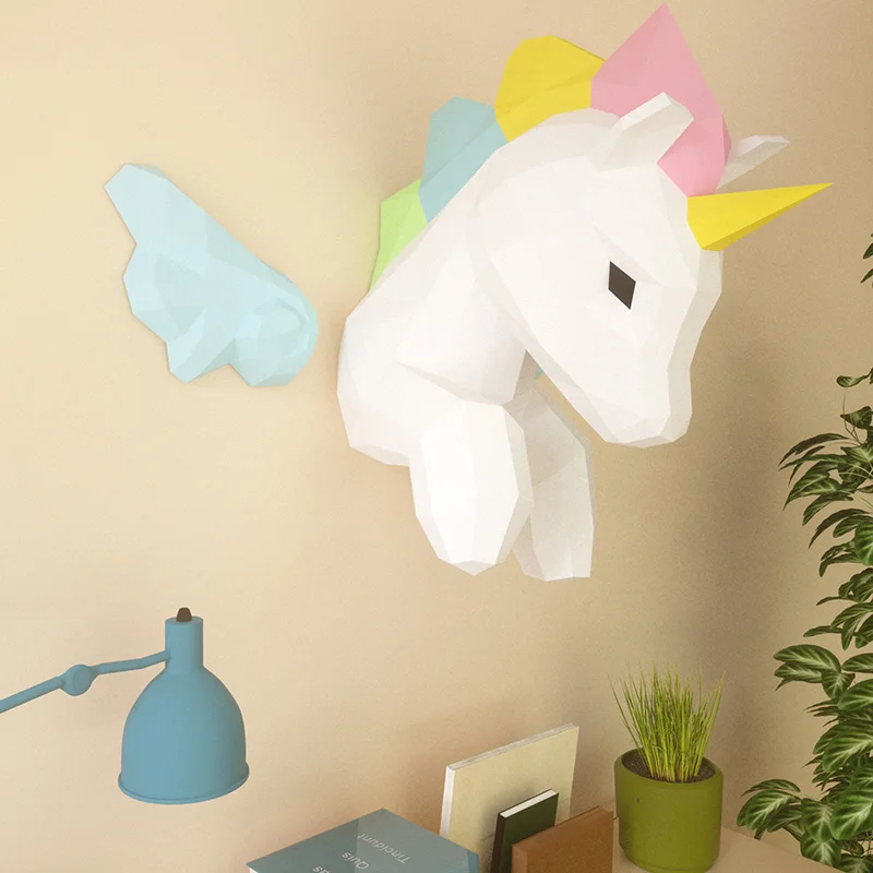 Rainbow Unicorn Animal Wall De - Art Craft Unicorn recensione e prezzo