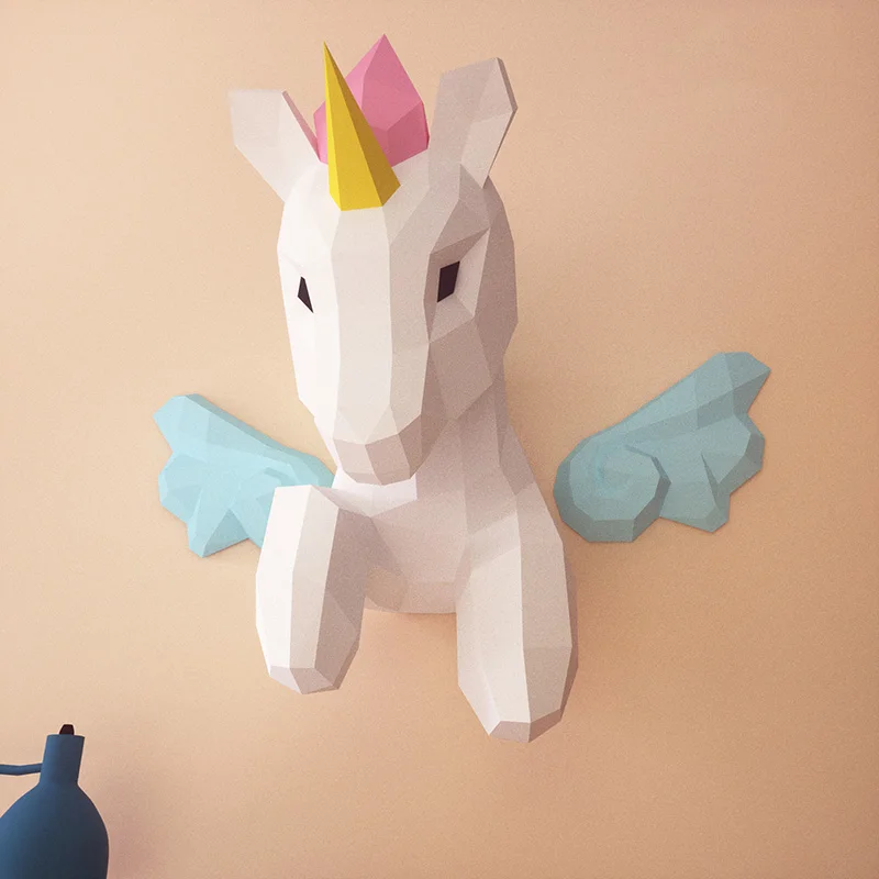 Rainbow Unicorn Animal Wall De - Art Craft Unicorn recensione e prezzo