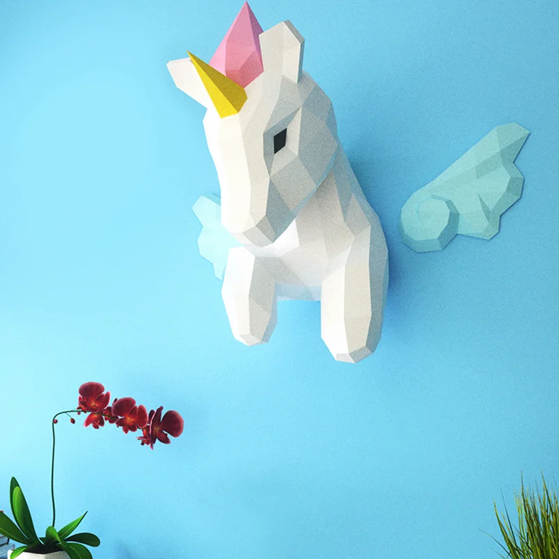 Rainbow Unicorn Animal Wall De - Art Craft Unicorn recensione e prezzo