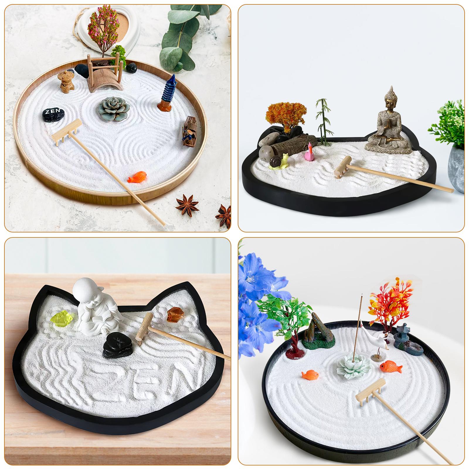 8Pcs Mini Zen Rake Tools Medit - Leather Tooling Kit recensione e prezzo