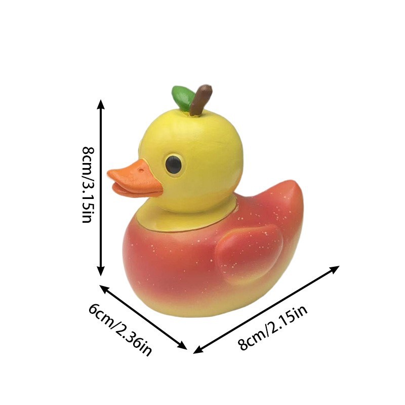 Pineapple Duck Resin Figurine, - Art Craft Duck recensione e prezzo
